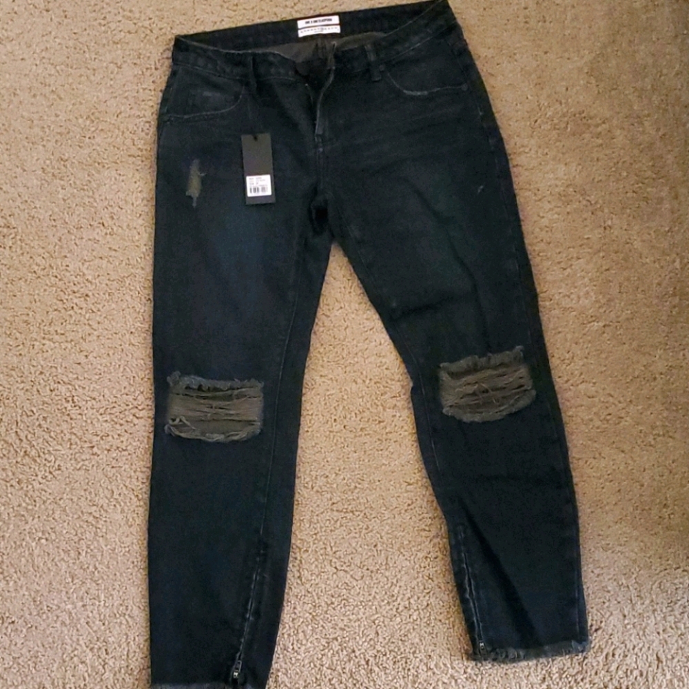 One teaspoon fox black freebird jeans 28